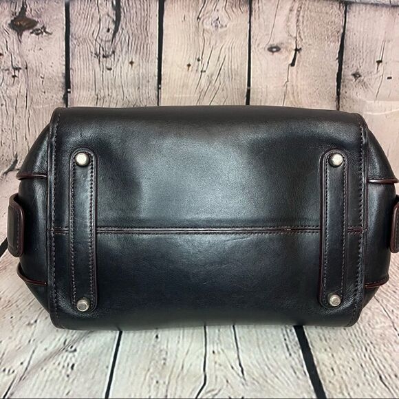 Coach Vintage Leather Ace Satchel Handbag - Picture 11 of 14